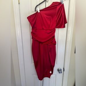 Red M dress NWOT.
